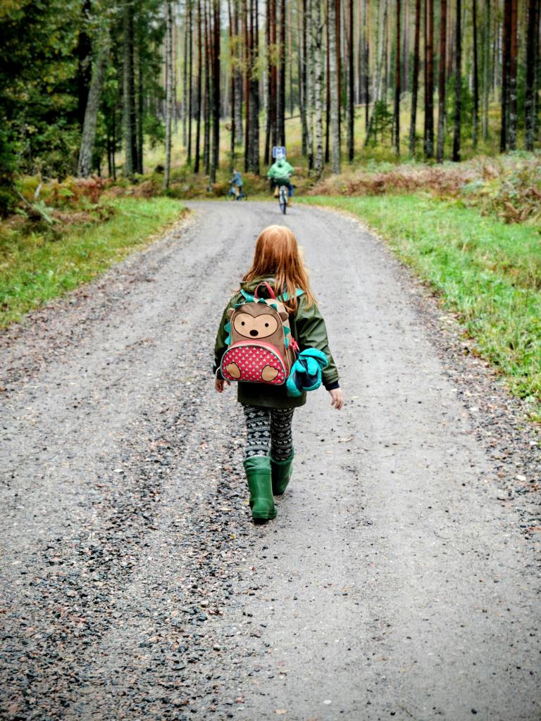 Skogsvandring med barn i Örebro