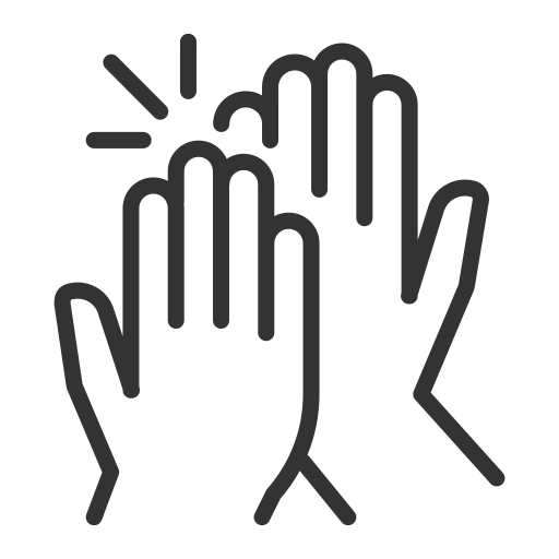 High-five icon