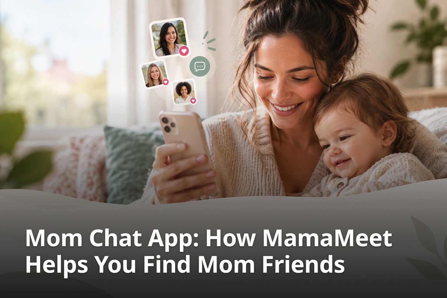 Mom Chat App: How MamaMeet Helps You Find Mom Friends