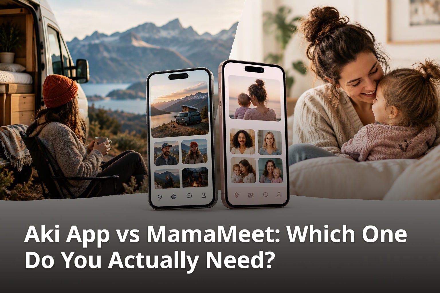 Aki App vs MamaMeet: Which One Do You Actually Need?